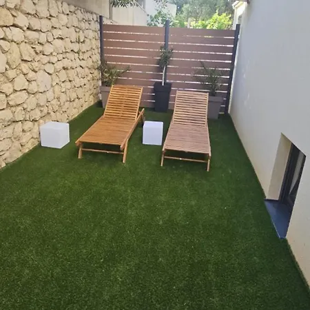 T E A Pag With Hot Tub Apartamento Pag Town